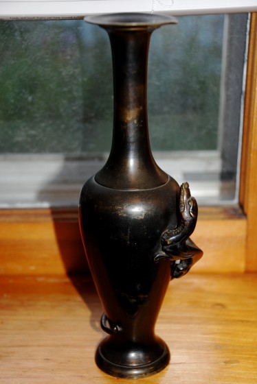 Bronze Dragon Vase.