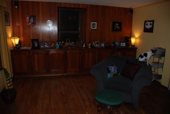 Living Room before.